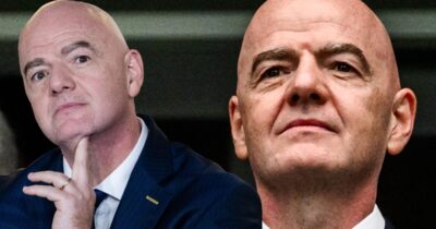 Gianni Infantino lovar bort VM-finalen till Marocko.