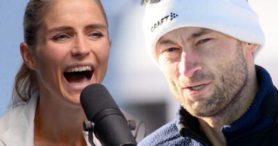 Therese Johaug hånar Petter Northug för att han ska vara med i Let's Dance i Sverige.