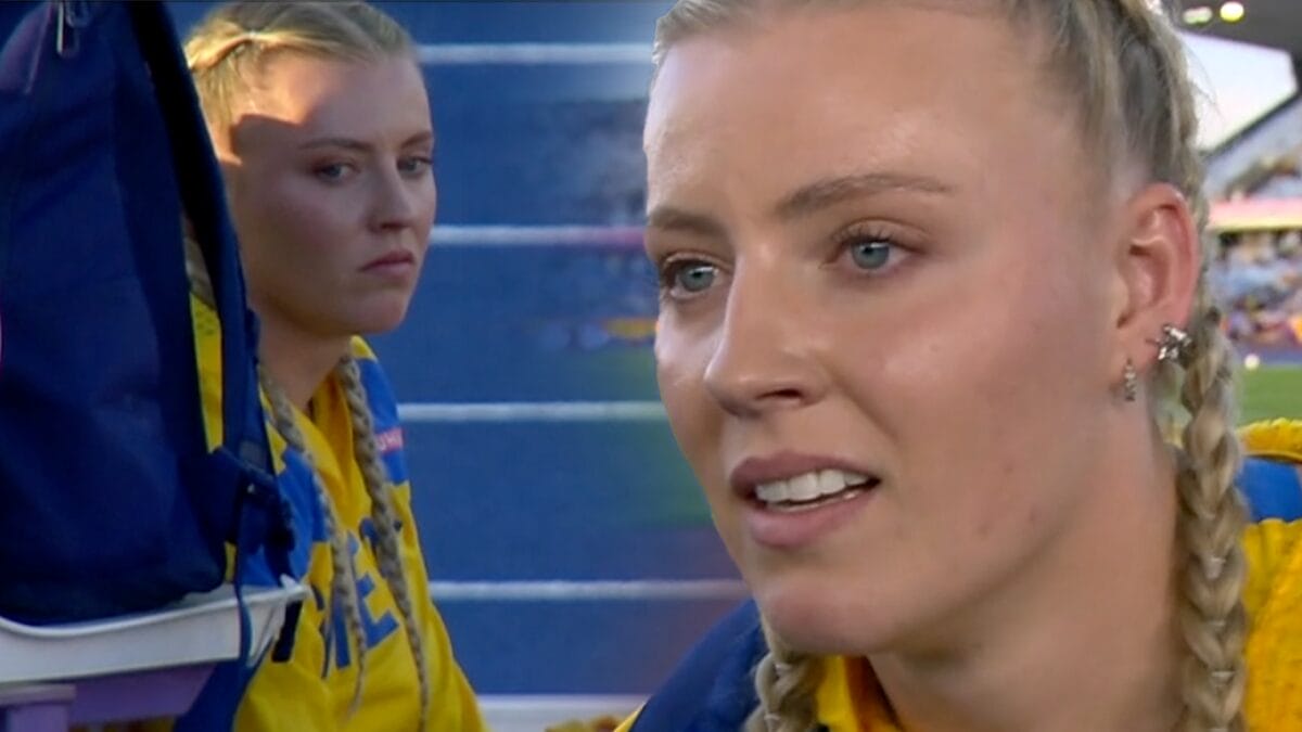 Smärtsamt att se vad SVT gjorde mot Axelina Johansson under friidrotts-EM.