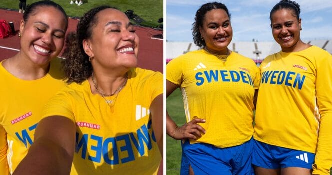 Vanessa Kamgas fina ord till lillasyster Patricia Kamga.