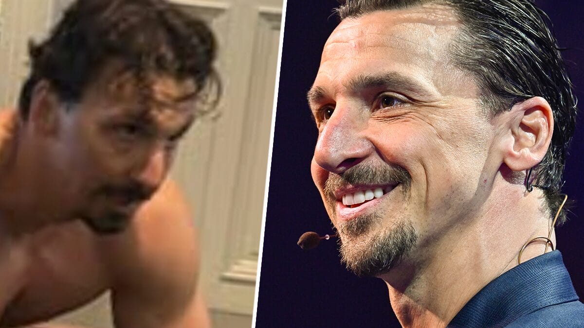 Nya bilderna visar Zlatan Ibrahimovics vältränade kropp.