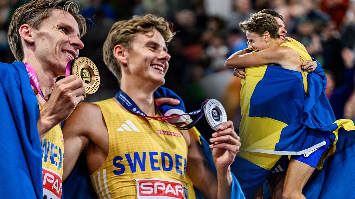 Andreas Almgrens fina ord till vännen Samuel Pihlström efter EM-medaljerna.