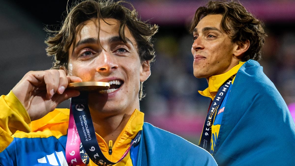 Armand Duplantis tillägnade EM-guldet till sin mormor