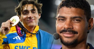 Michel Tornéus berättar hur högt han tror Armand Duplantis kan hoppa i stavhopp.