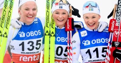 Linn Svahn, Frida Karlsson and Jonna Sundling är tre av våra främsta svenska längdskidåkare.