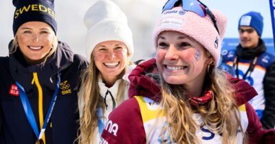 Svenskrivalen Jessie Diggins tävlar i en ny sport efter skidkarriären