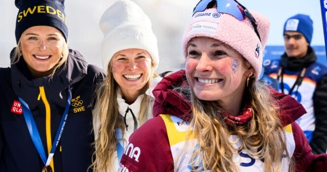 Svenskrivalen Jessie Diggins tävlar i en ny sport efter skidkarriären