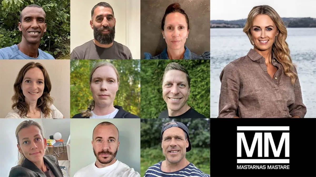 Alla nya deltagare i Mästarnas mästare 2027 på SVT.