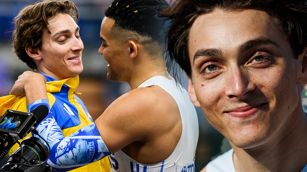 Armand Duplantis erkänner vad han och Emmanouil Karalis brukar säga till varandra.