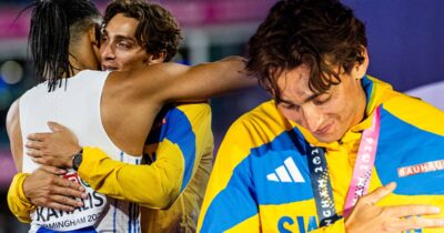 Armand Duplantis fina gåva till rivalen Emmanouil Karalis