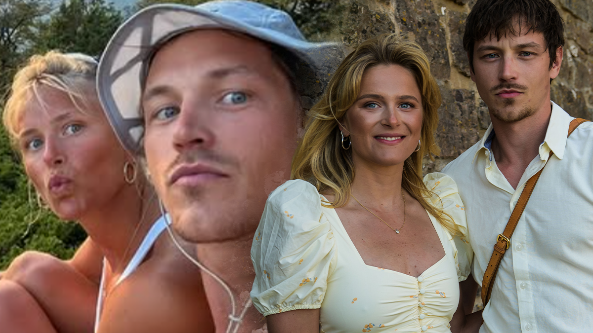 Frida Karlsson visar upp privata bilderna med nya pojkvännen Simon Lööf.