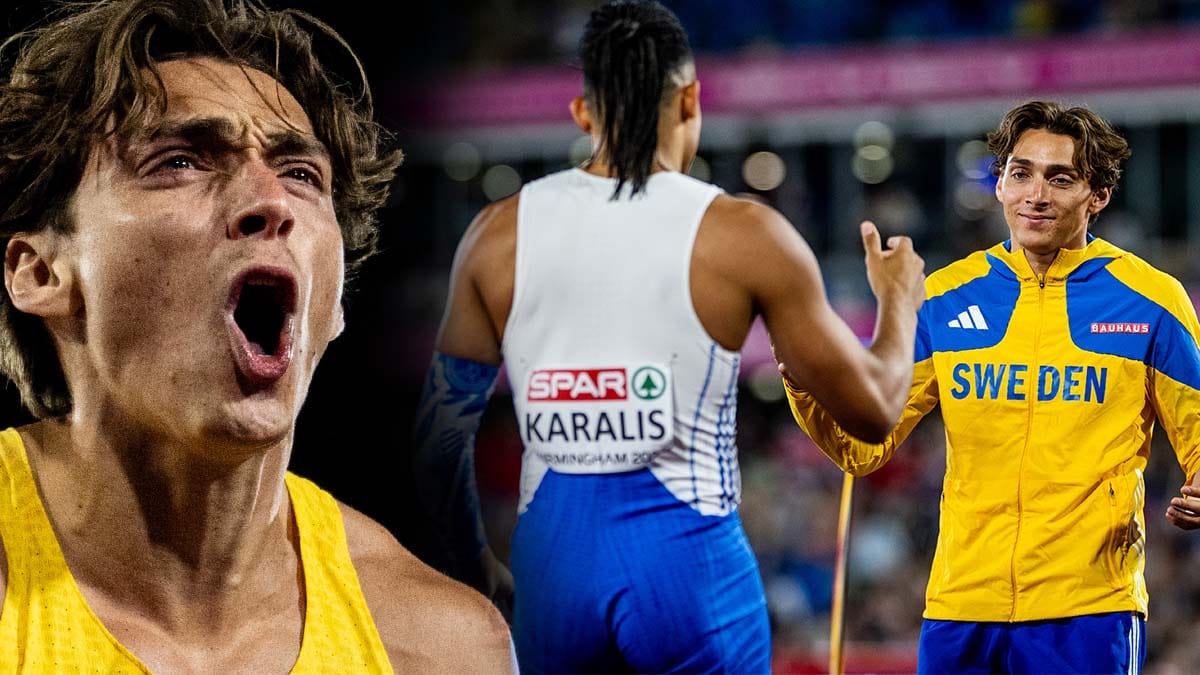 Armand Duplantis bjöd på stor show tillsammans med rivalen Emmanouil Karalis i Diamond League.