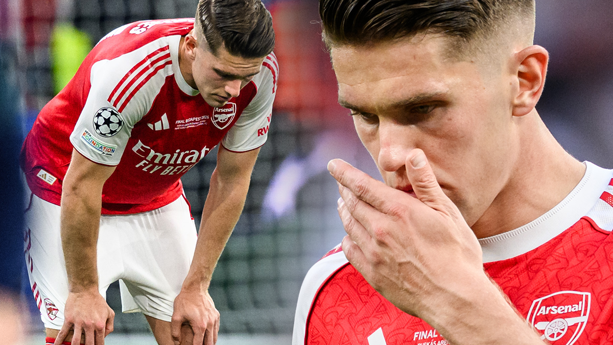Synd om Viktor Gyökeres som tvingas vara kvar i Arsenal.