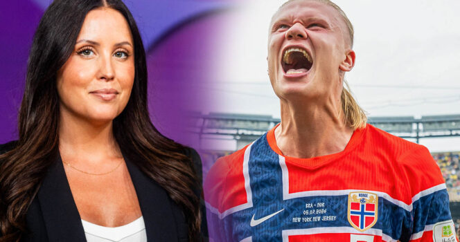 Therese Strömberg säger vad hon tycker om Erling Haaland.