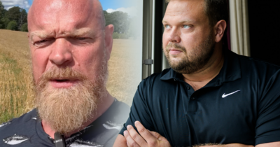 Magnus Samuelsson och Daniel Ståhl i oväntad bild ihop.