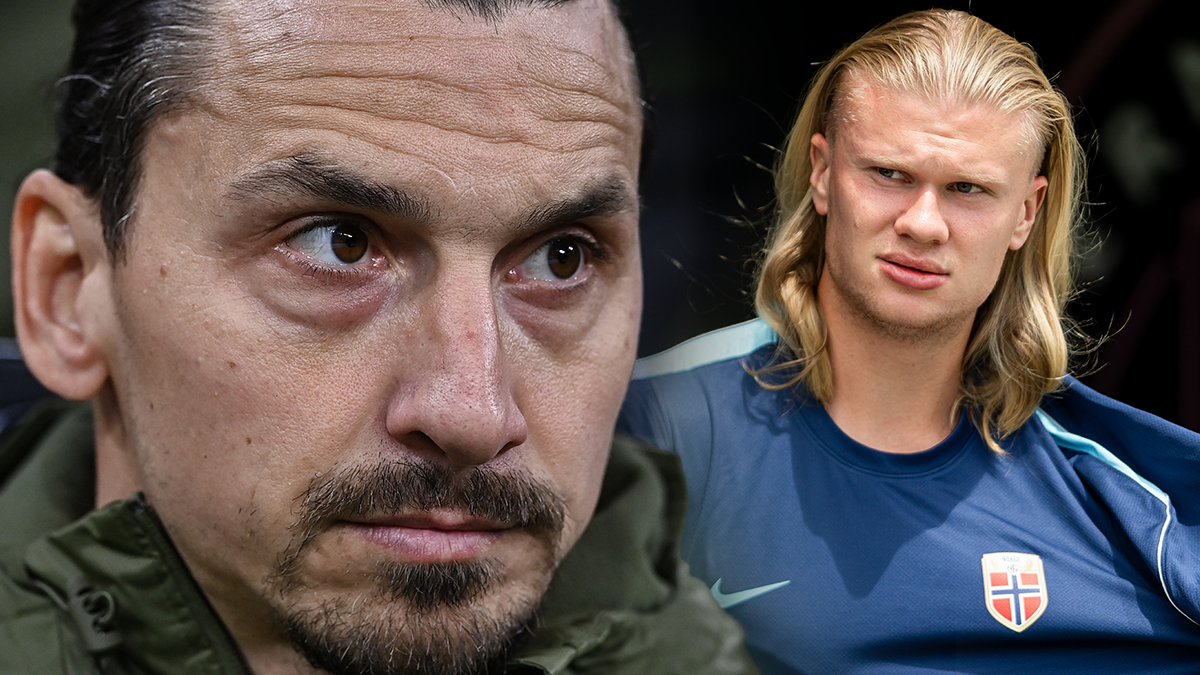 Erling Haaland om varningarna från Zlatan: ”Var lite rädd”