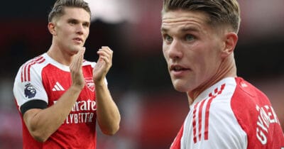 Viktor Gyökeres har det inte lätt i Arsenal och Premier League just nu.