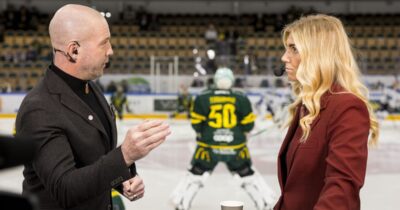 Johan Tornberg och Kajsa Kalméus i TV4