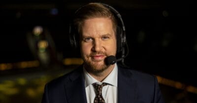 Lars Lindberg i TV4:s hockeysändningar