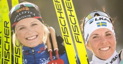 Frida Karlsson och Charlotte Kalla