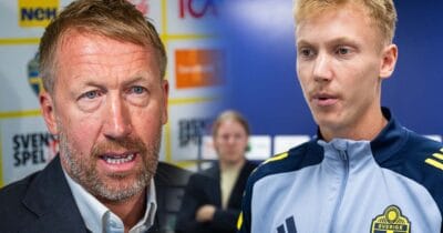 Graham Potter förklarar varför han väljer att nobba Hugo Larsson i svenska landslaget igen.