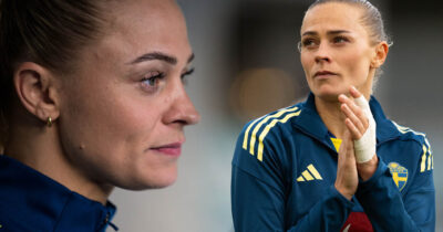 Fridolina Rolfö öppnar upp om sin graviditet och vad det betyder för fotbollskarriären.