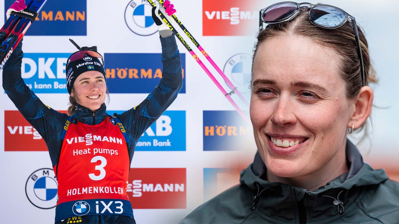 Elvira Öberg berättar om sin helt nya stil inför ännu en säsong i skidskytte.