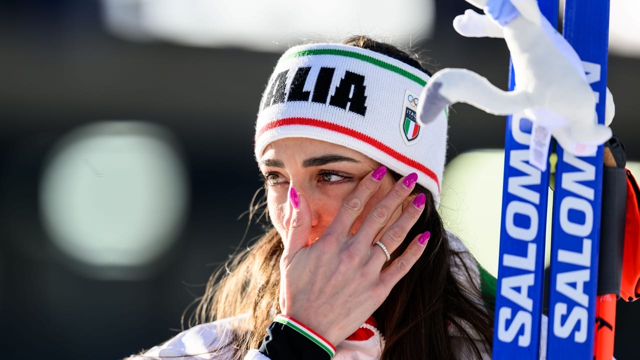 Italienska skidskytten Lisa Vittozzi