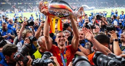 Spanien firar EM-guldet i fotboll