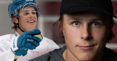 Ivar Stenbergs galna succé för San Jose Sharks.