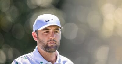 Den amerikanske golfspelaren Scottie Scheffler