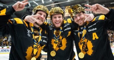 Skellefteå AIK firar sitt SM-guld 2026