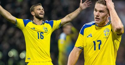 Svenska herrlandslandslagets ilska i natt efter 1-1 mot Bosnien i Nations League.