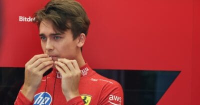 Ferraris svenska förare Dino Beganovic