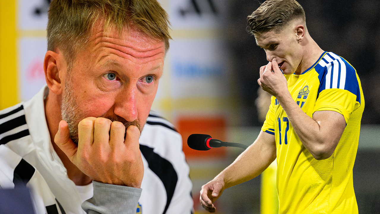 Graham Potter måste sluta – hans ord om Viktor Gyökeres är larviga.