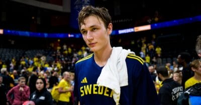 Svenske basketstjärnan Pelle Larsson