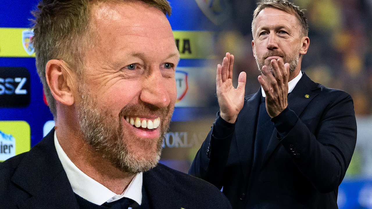Graham Potter hyllas för oväntade draget framför svenska fansen.