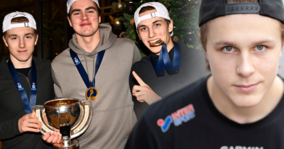 Johan Garpenlöv hyllar Anton Frondell som den bästa svenska NHL-rookien i år.