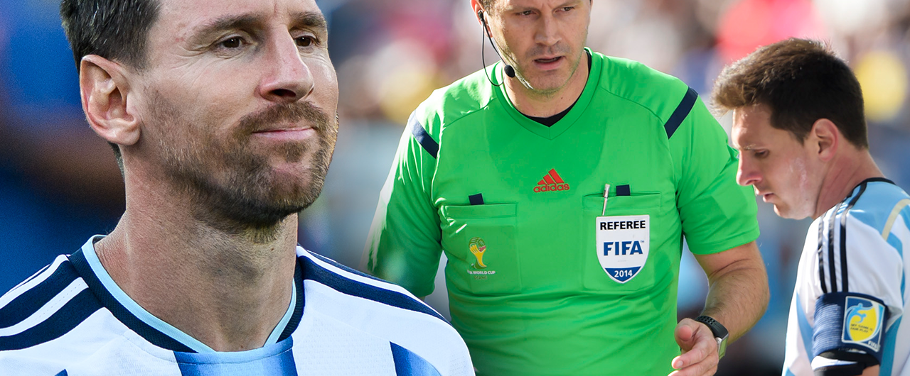 Jonas Eriksson avslöjar hur det var att döma Leo Messi under karriären.