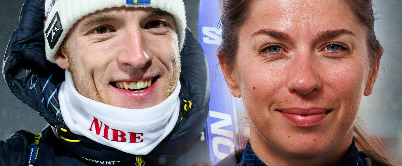 Glädjebesked för Sebastian Samuelsson och Anna Magnusson.