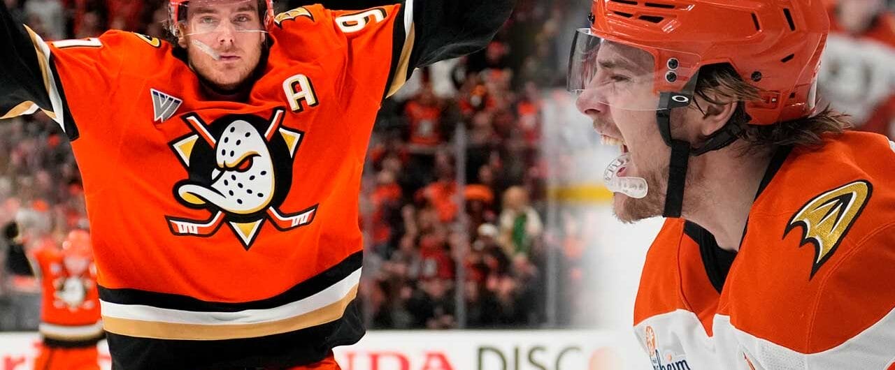 Leo Carlsson slog trippla rekord för Anaheim Ducks i NHL i natt.