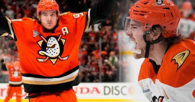 Leo Carlsson slog trippla rekord för Anaheim Ducks i NHL i natt.