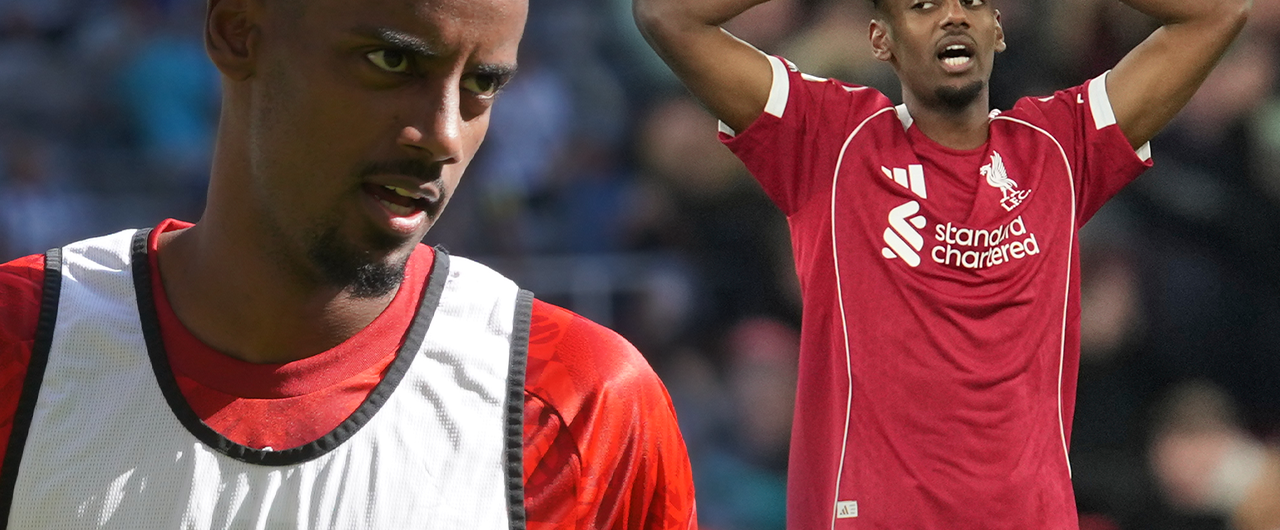 Alexander Isak väntas inte kunna spela i Liverpools Champions League-match i veckan.