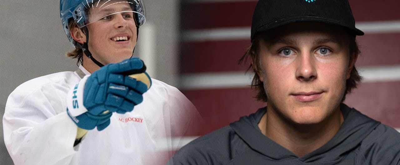 Ivar Stenberg berättar sanningen om NHL-draften och varför han blev vald som tvåa.