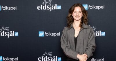 Mona Brorsson, före detta skidskytt. Numera expert hos SVT