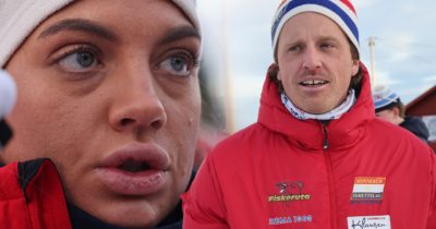 Lage Sofienlunds första ord efter Kristine Stavås Skistads intervju.