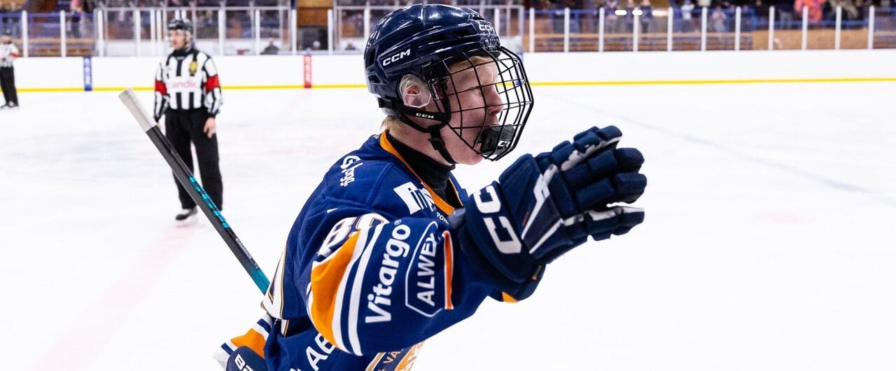 Hockeyspelaren Wiggo Sörensson
