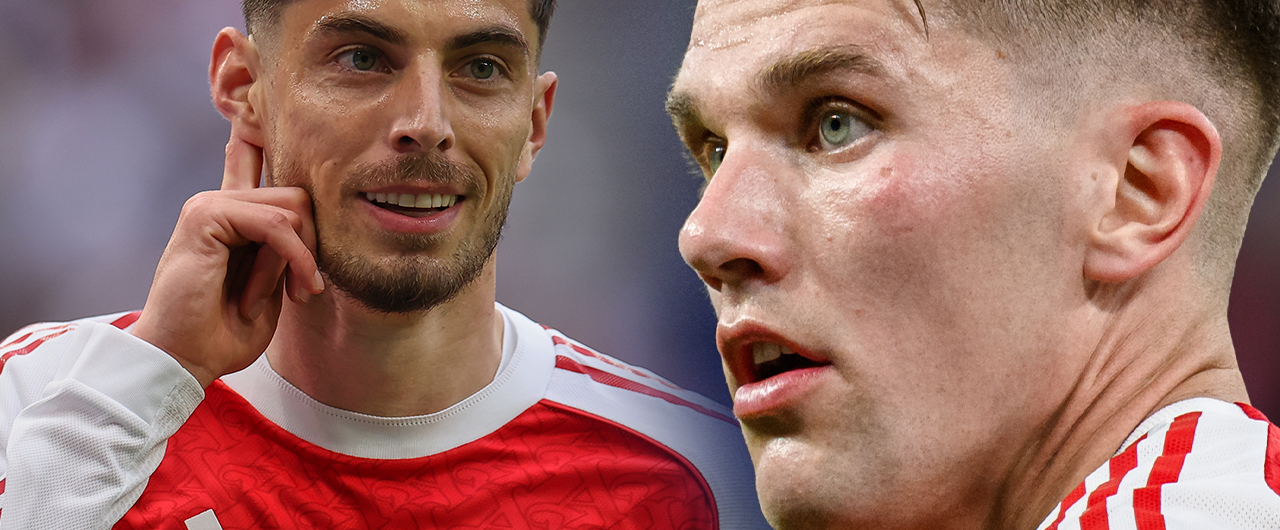 Kai Havertz uttalar sig om relationen med Viktor Gyökeres.