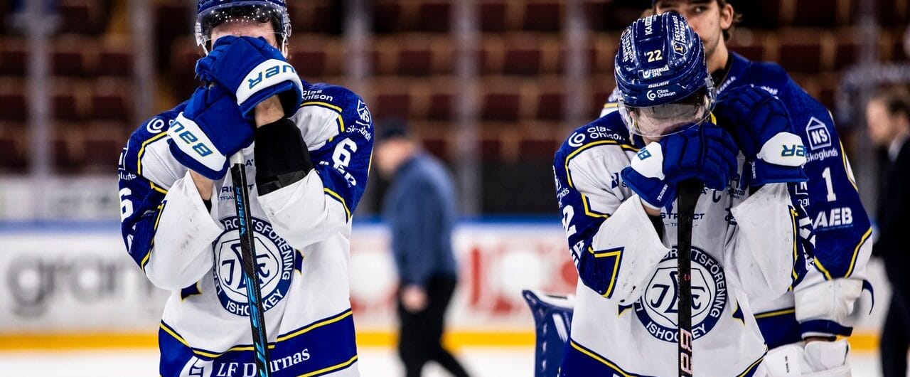 Leksands IF deppar efter att ha åkt SHL säsongen 2025/26