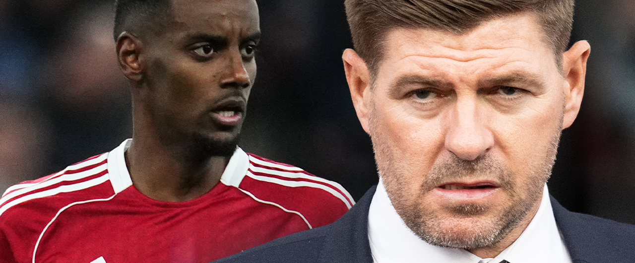 Steven Gerrards ärliga ord om Alexander Isak.